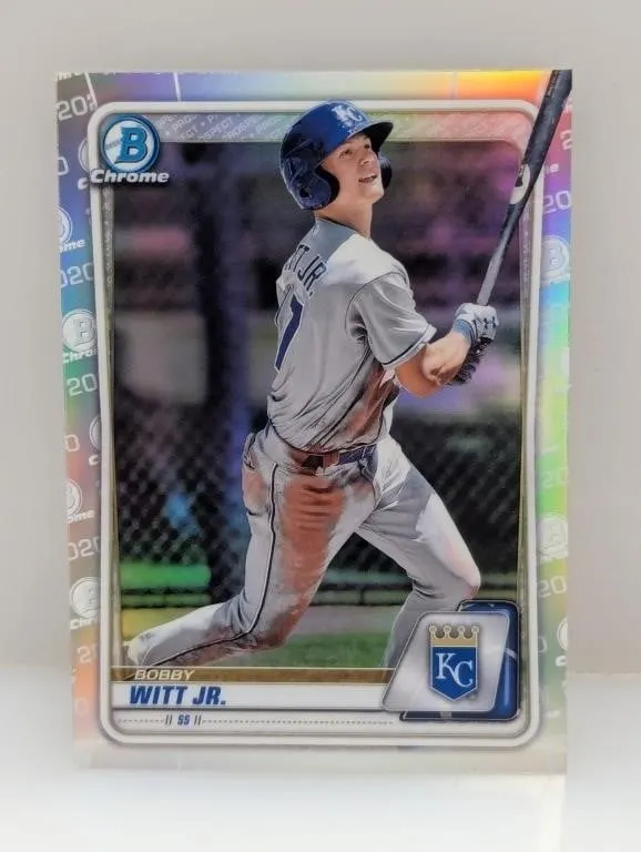 2020 Bobby Witt Jr. Bowman Chrome Refractor Bd-152