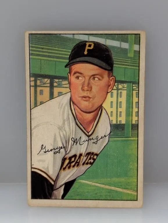 1952 Bowman #243 - George (Red) Munger "Pirates"
