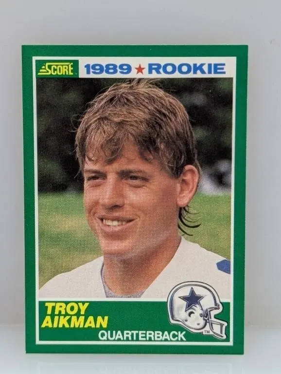 Troy Aikman 1989 Score Rookie #270