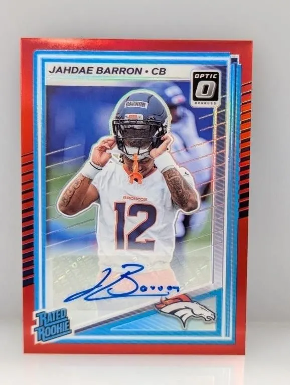 2025 Optic Jahdae Barron Red Auto 68/99