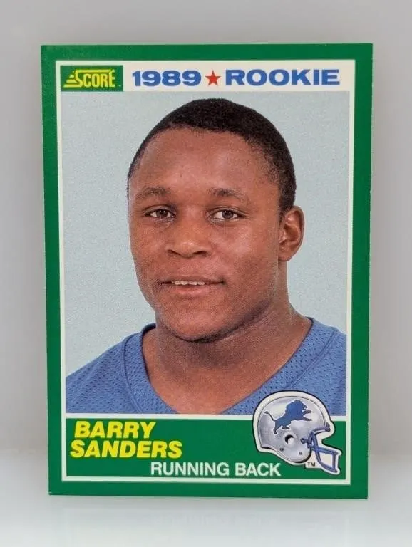 Barry Sanders 1989 Score Rookie #257