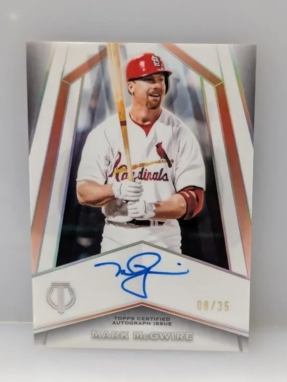 2026 Topps Tribute Mark McGwire 25/35 Auto