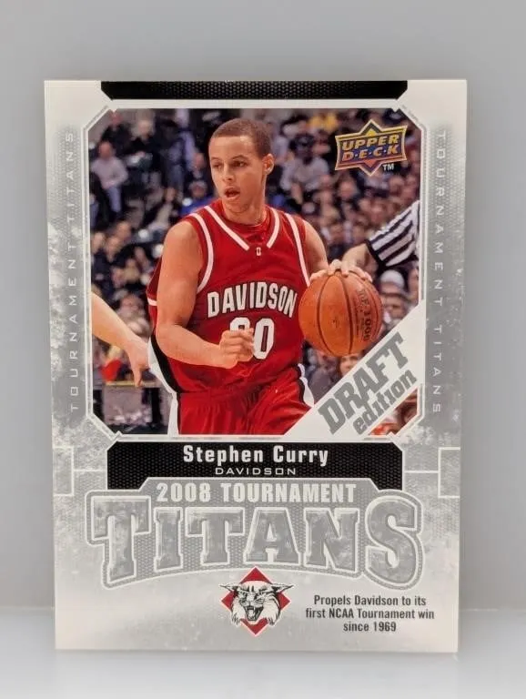 Stephen Curry 2009-10 UD Draft Ed Titans RC