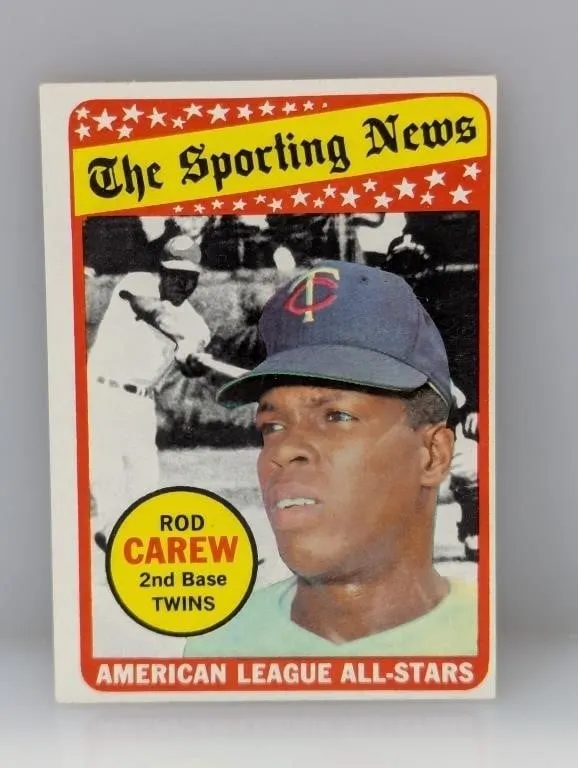 1969 TOPPS Baseball ROD CAREW HOF 419