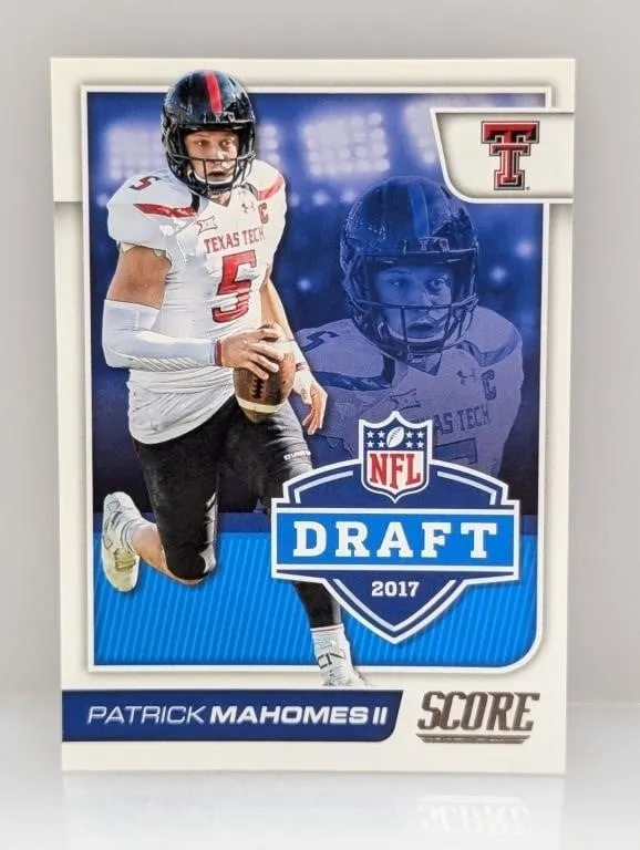 Patrick Mahomes 2017 Score Draft Pick #2 Rookie