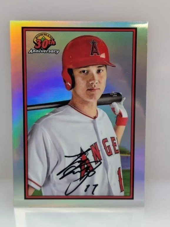 Shohei Ohtani 2019 Bowman Chrome 30th Anniversary