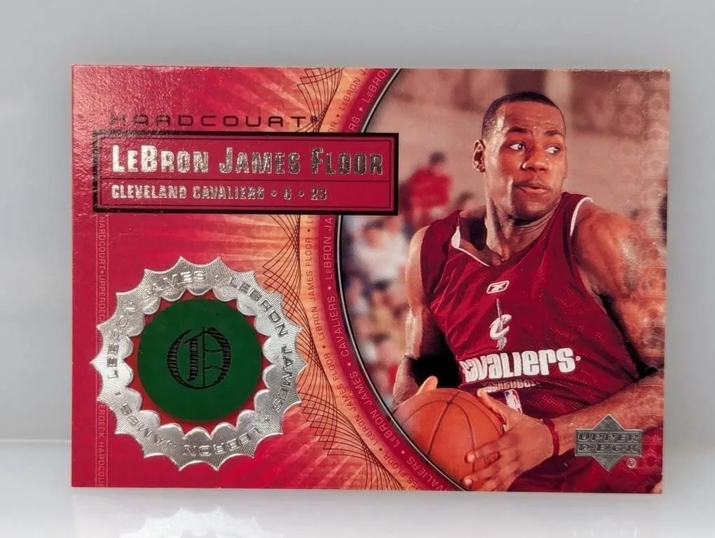 Lebron James 2003-04 UD Hardcourt 2003 Floor #LB5