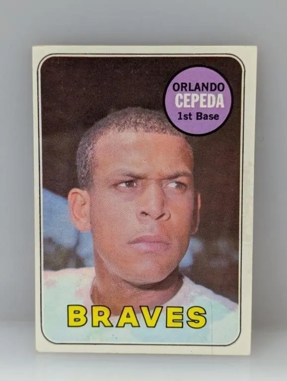 1969 TOPPS Baseball ORLANDO CEPEDA HOF 385