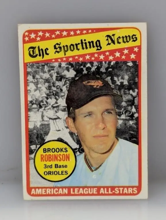 1969 TOPPS Baseball BROOKS ROBINSON HOF 421