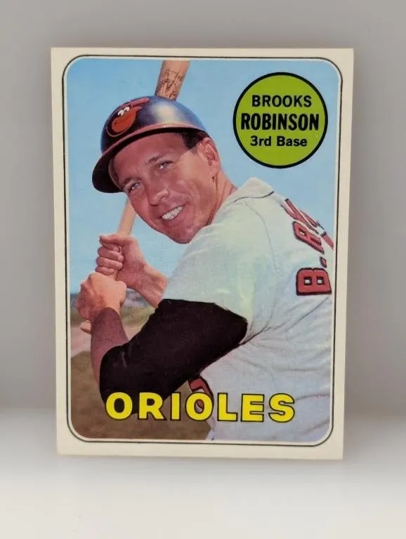 1969 TOPPS Baseball BROOKS ROBINSON HOF 550