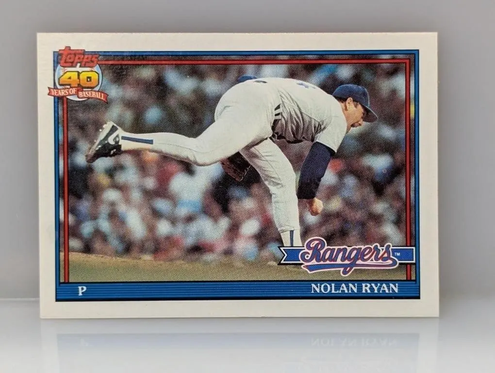 Nolan Ryan #1 1991 Topps