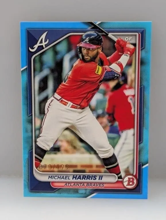 2024 Bowman Michael Harris II Blue /499