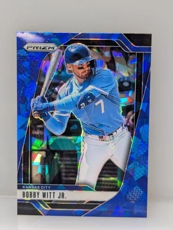 2025 Prizm Bobby Witt Jr Blue Cracked Ice