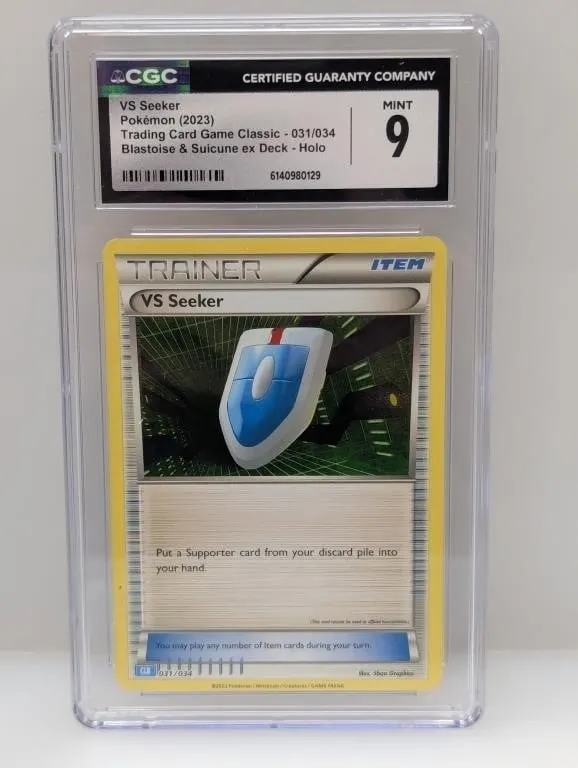 2023 Pokemon VS Seeker Holo CGC 9
