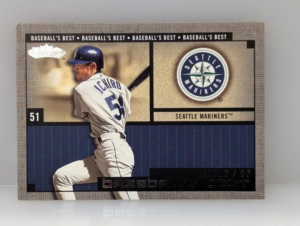 Ichiro Suzuki 2002 Fleer Showcase Best Memorabilia
