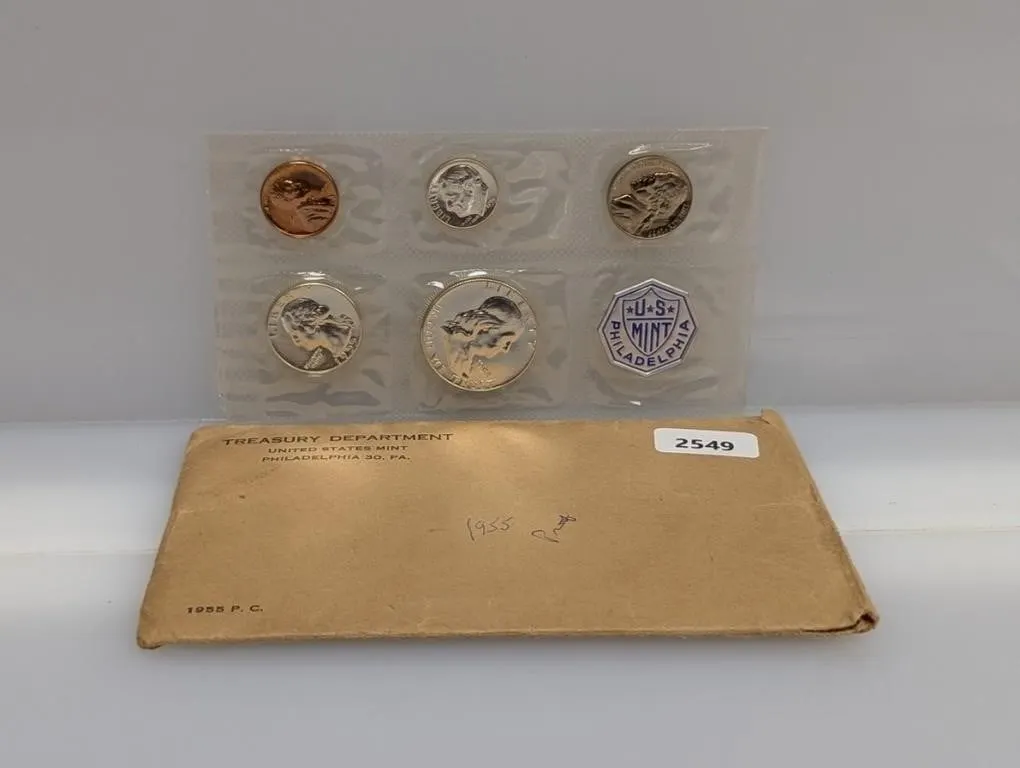1955 90% Silv US Mint Set