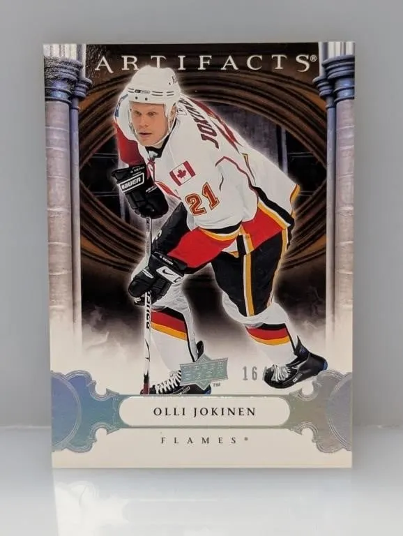 2009 16/25 Artifacts Ud Hockey Olli Jokinen Indent