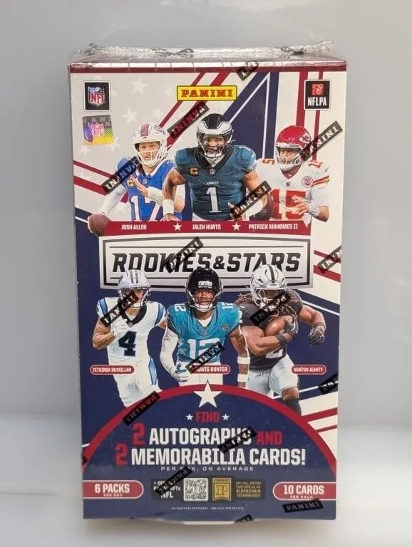 2025 Panini Rookies & Stars Football Hobby Box