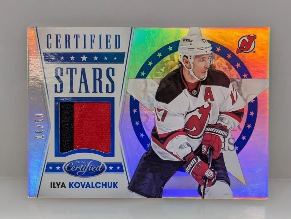 2012-13 Certified Stars Patch Iyla Kovalchuk 10/5