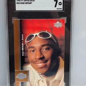 1996-97 Upper Deck Kob Bryant RC #58 SGC 7