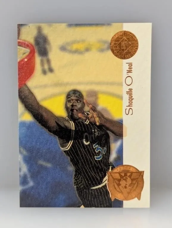 1994-95 UD SP Basketball Shaquille O�Neal #F6