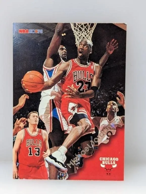 1996-97 Hoops Basketball Michael Jordan #20