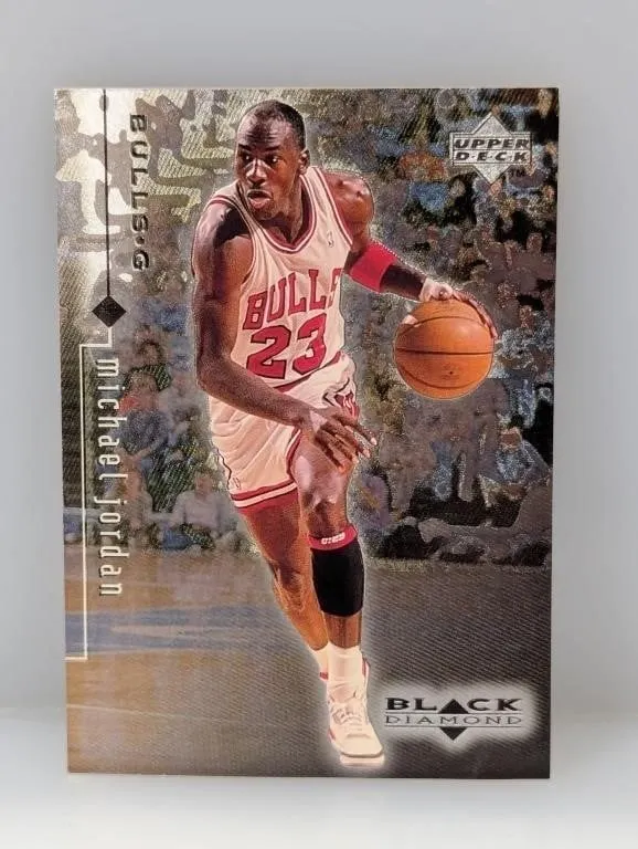 1998-99 UD NBA Black Diamond Michael Jordan #1