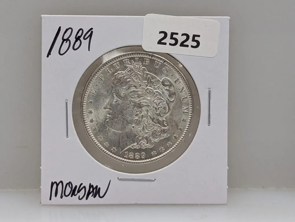 1889 90% Silv Morgan $1 Dollar