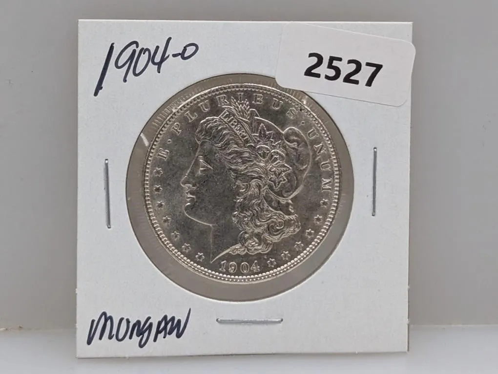 1904-O 90% Silv Morgan $1 Dollar