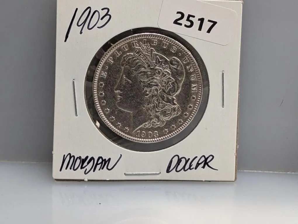 1903 90% Silv Morgan $1 Dollar