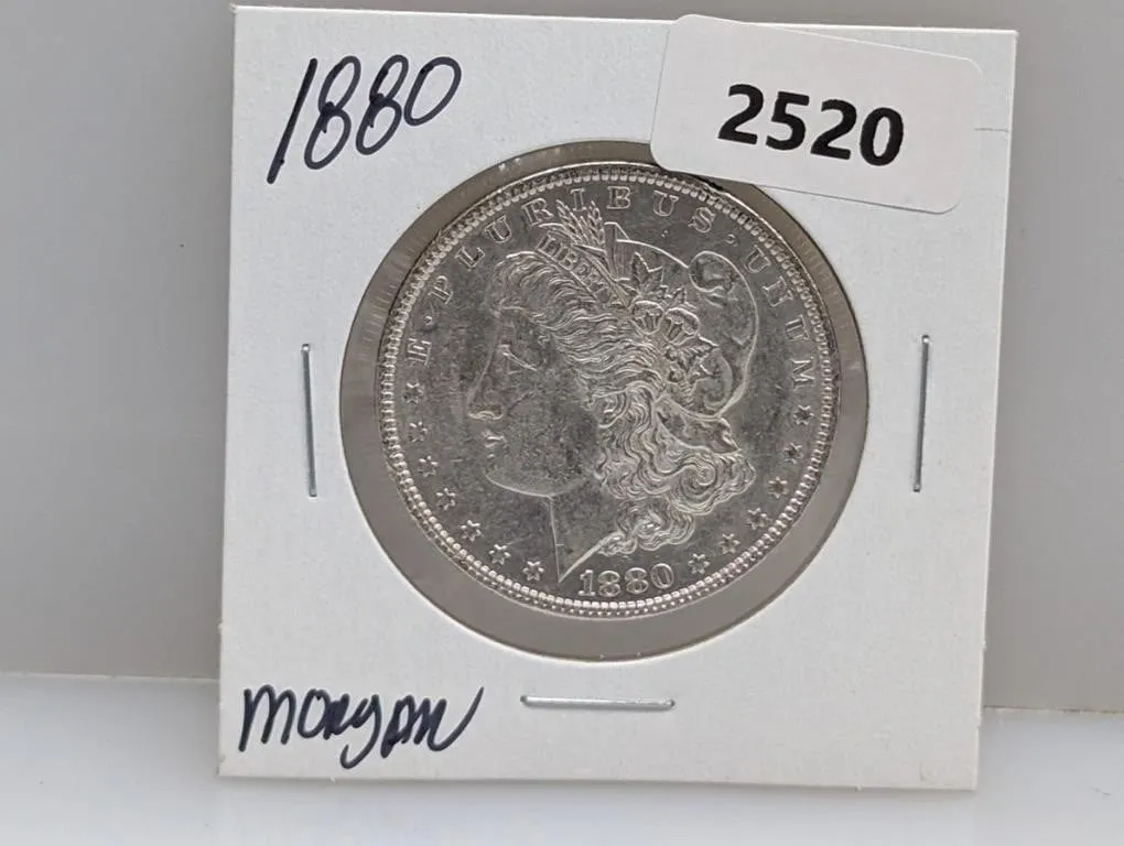 1880 90% Silv Morgan $1 Dollar