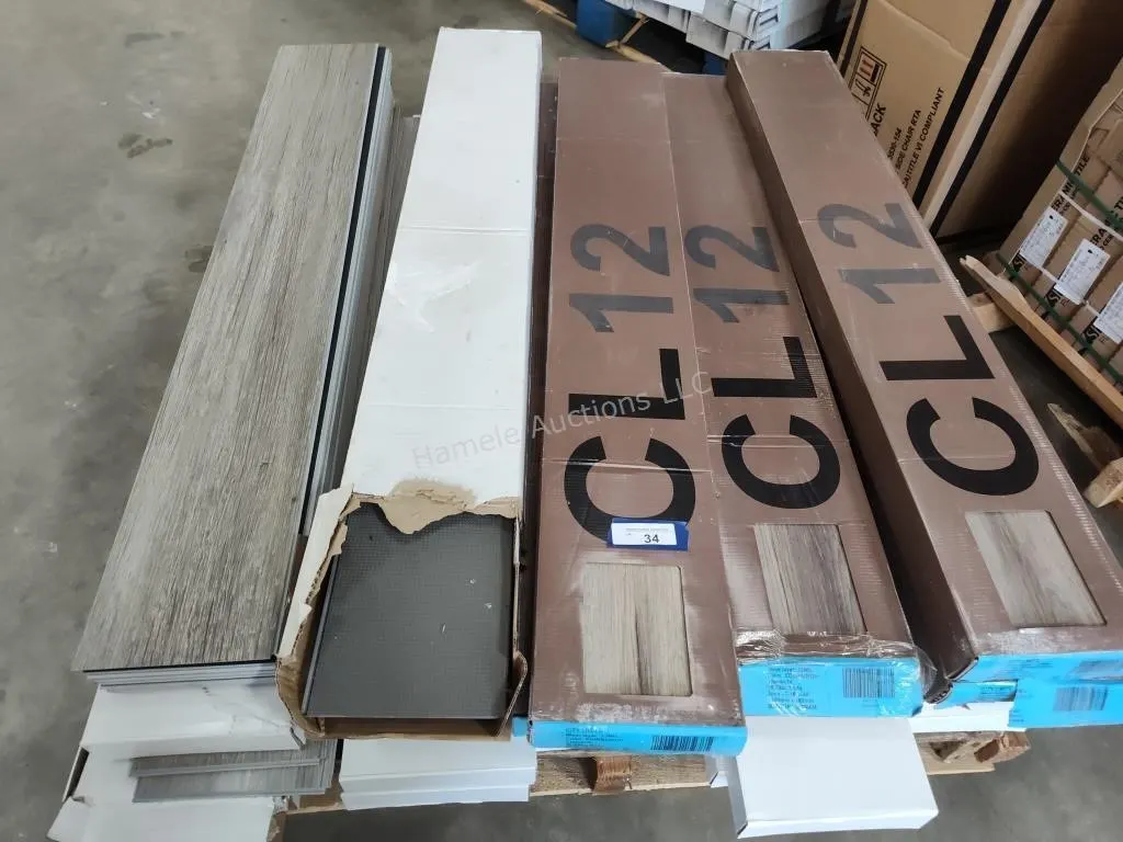 Waterproof flooring - 19 boxes
