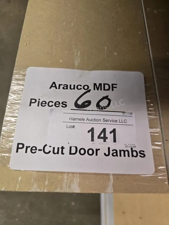 Arauco MDF pre-cut door jambs 60pcs