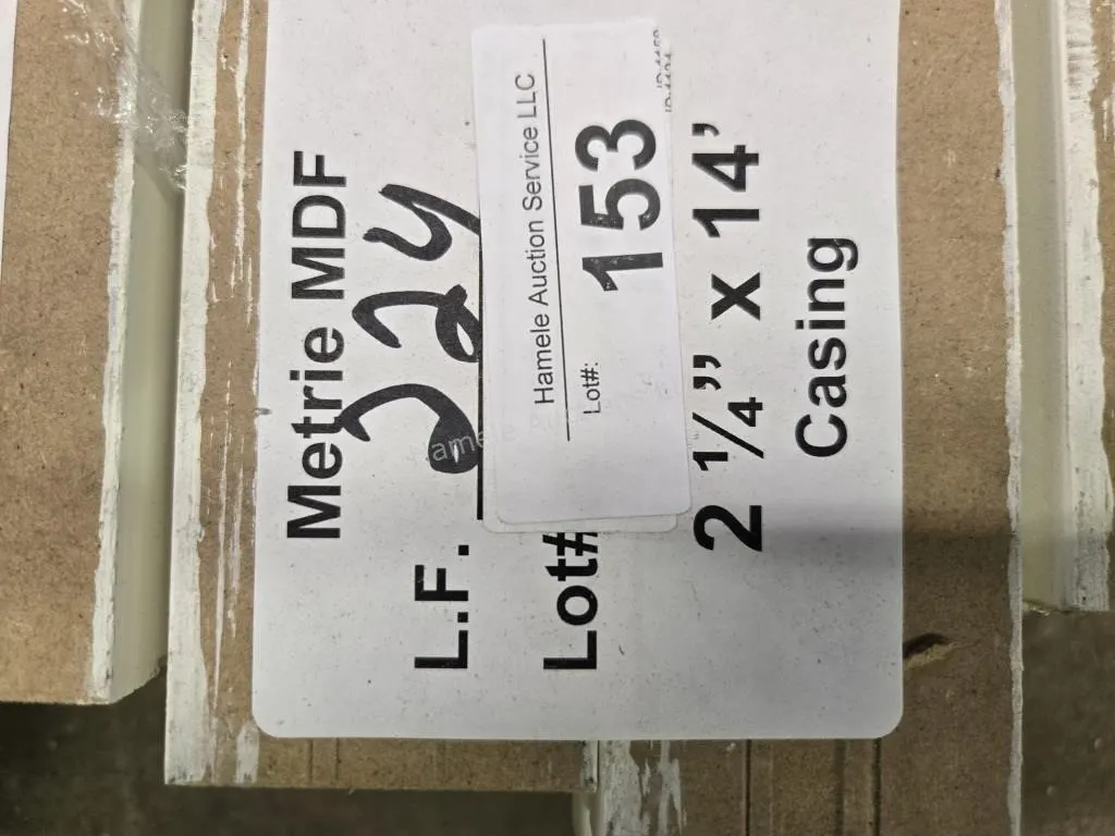 Metrie MDF casing 2-1/4" x 14' 224LF
