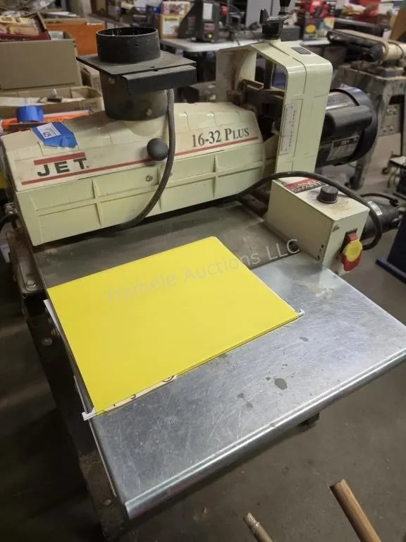Jet drum sander