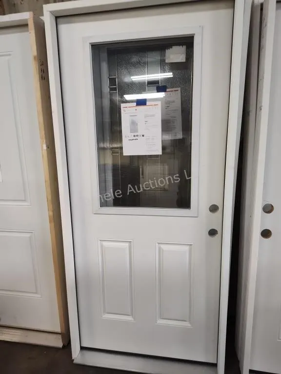 36" LH Half View exterior door