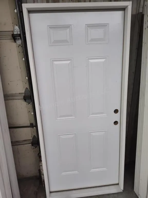 36" LH 6 Panel exterior door