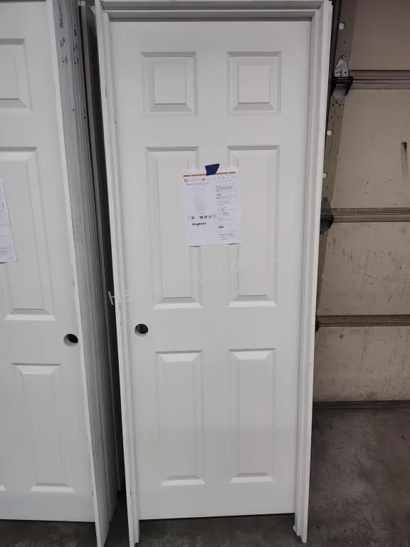 28" RH 6 Panel interior door