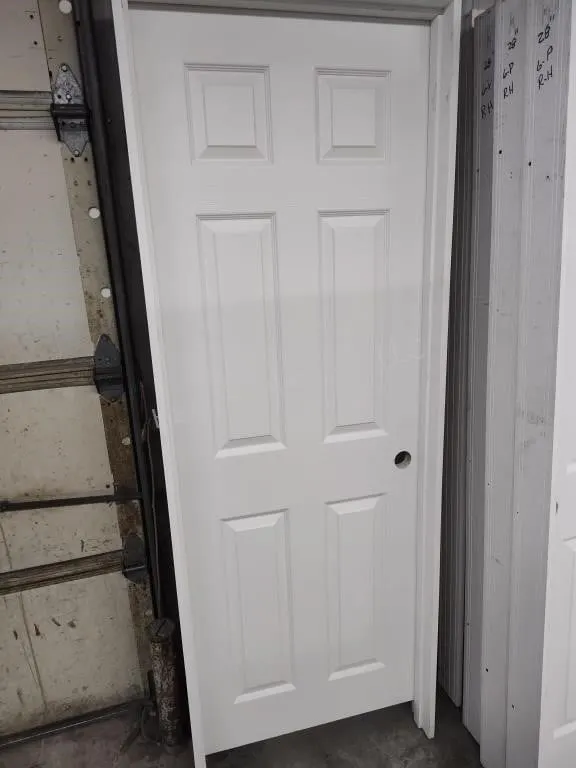 28" LH 6 Panel interior door