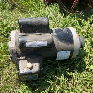 3HP single phase electric motor - never used