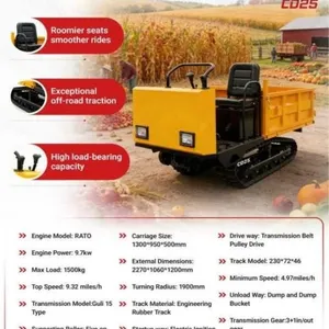 Crawler Dumper with seat