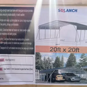 High end Carport - 20x20ft