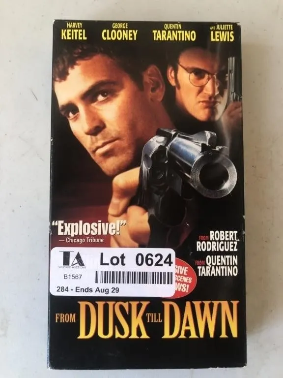 From Dusk Till Dawn VHS Movie