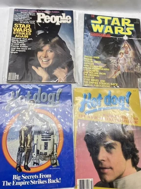 Star Wars magazines: People, Compendium, Hot Dog!