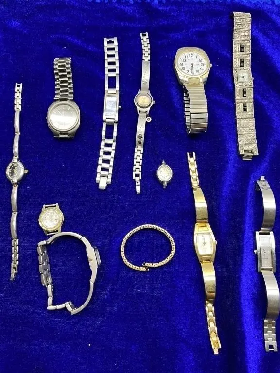Lot of Assorted Wristwatches & Bracelets
