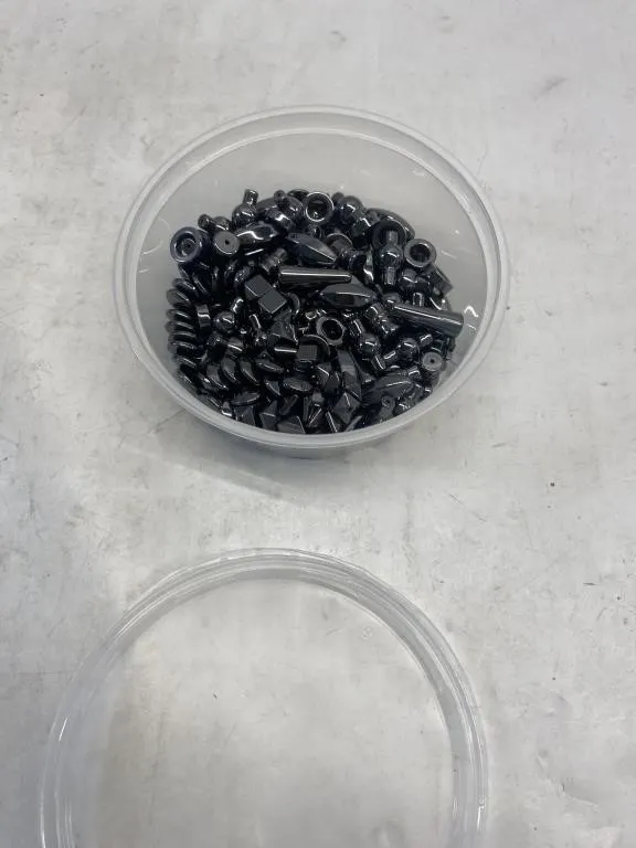 Assorted Gunmetal Beads for Jewelry Making