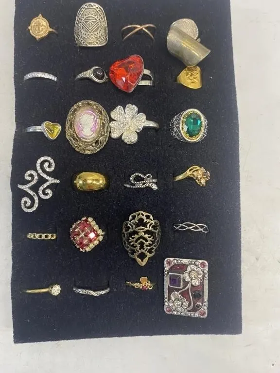 Costume Ring Collection, Assorted Styles