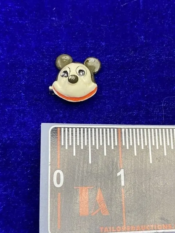 Vtg Mickey Mouse Disney Brooch