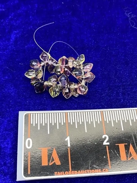 4" Handmade Glass Beads for Jewelry Making