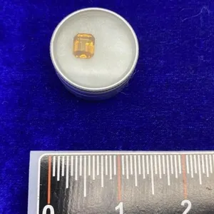 4.55 CT Emerald-Cut Topaz Gemstone, Tested